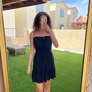 Lush Black Sleeveless Dress